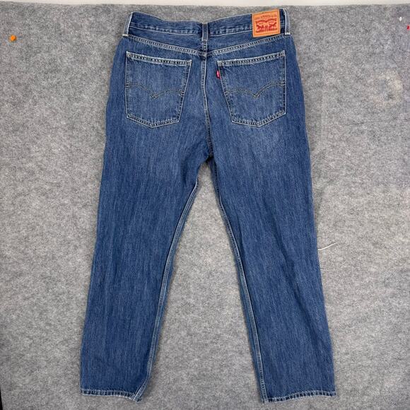 Levi's Low Pro Straight Jeans size 31 Blue - Picture 3 of 6